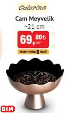 COLORİNA CAM MEYVELİK